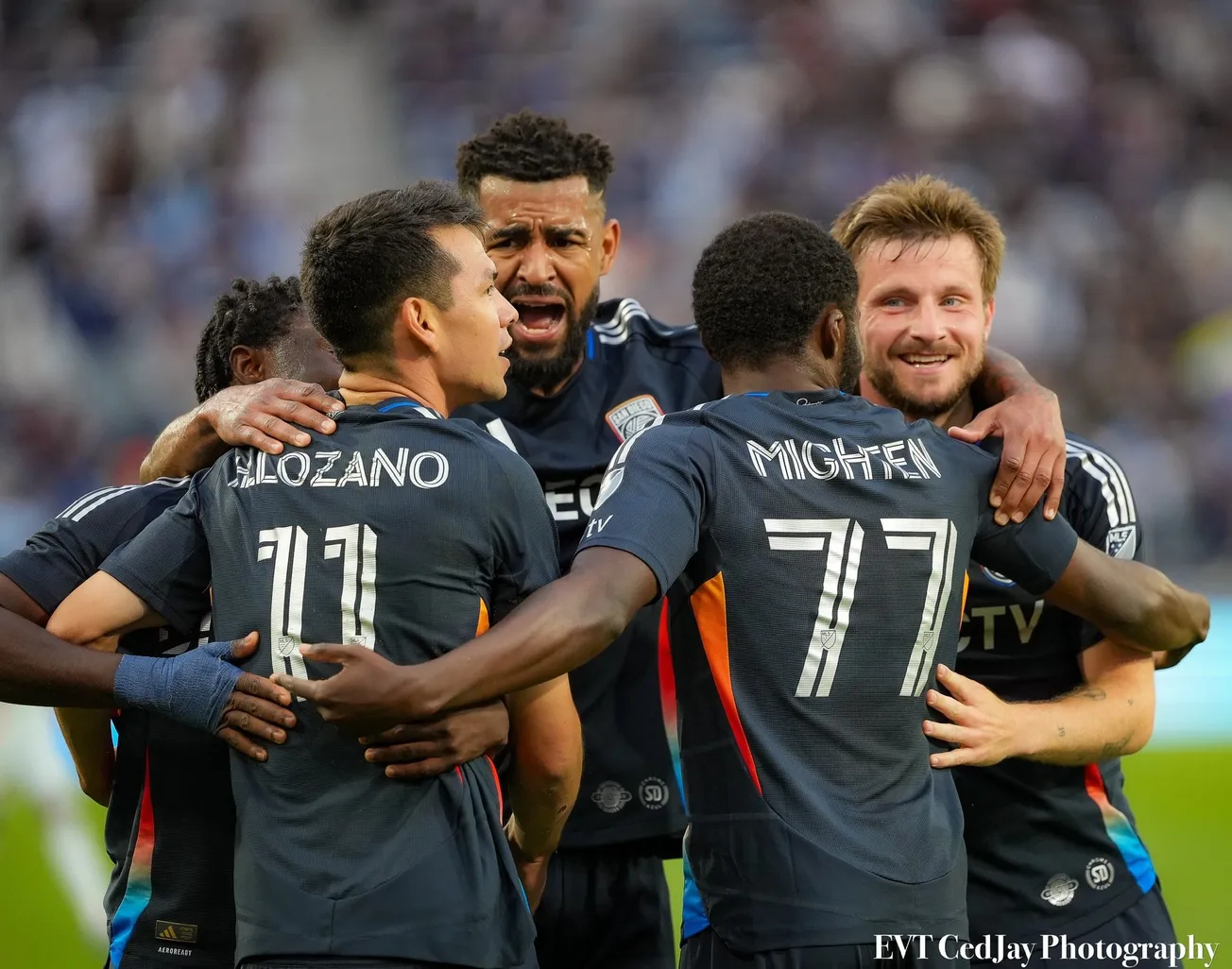 San Diego FC celebrates