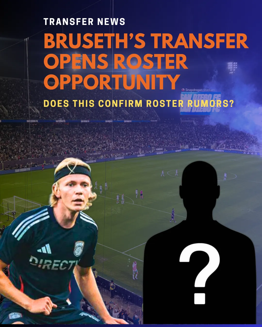 Bruseth Transfers to Kristiansund BK, Opens Roster Opportunity